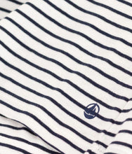 Load image into Gallery viewer, SS25 - A0BOL 04 WHITE NAVY SHORT SLEEVES ICONIC PERMANENTS SPRING SUMMER 2025 STRIPES T-SHIRTS
