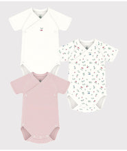 Load image into Gallery viewer, SS25 - A0CCZ 98 PINK MULTI 25% SALE BODYSUITS FLORAL NEWBORN SPRING SUMMER 2025 STRIPES
