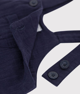 SS25 - A0CEF 01 NAVY 25% SALE OUTFITS OVERALL SHORT ROMPERS SPRING SUMMER 2025