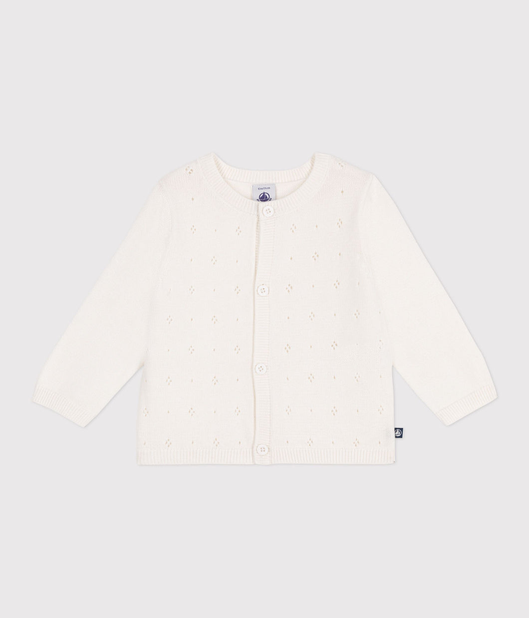 SS25 - A0CEP 01 WHITE 25% SALE CARDIGAN LONG SLEEVES SPRING SUMMER 2025