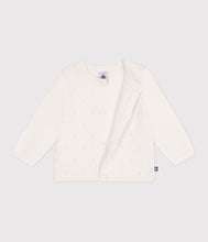 Load image into Gallery viewer, SS25 - A0CEP 01 WHITE CARDIGAN LONG SLEEVES SPRING SUMMER 2025
