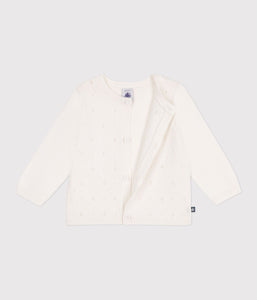 SS25 - A0CEP 01 WHITE 25% SALE CARDIGAN LONG SLEEVES SPRING SUMMER 2025
