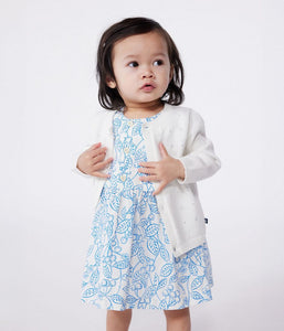 SS25 - A0CEP 01 WHITE CARDIGAN LONG SLEEVES SPRING SUMMER 2025