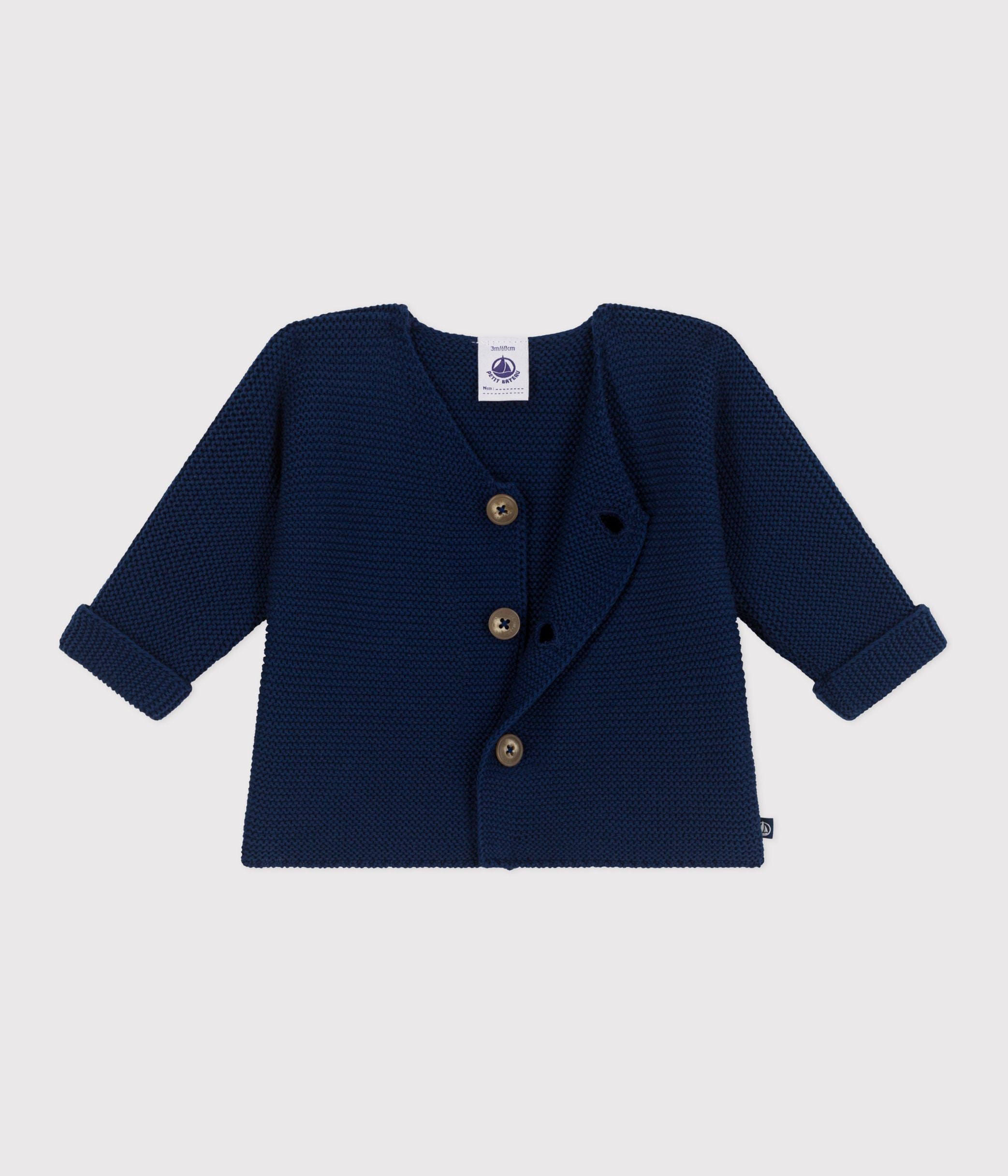 カーディガン PETIT BATEAU - petit bateau cardigan &amp; Y&amp;O pants set. Petit Bateau Two-piece cardigan and Pants Set - Grey - Wool