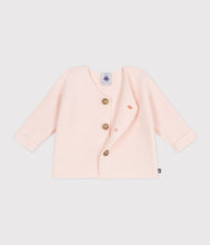 Load image into Gallery viewer, SS25 - A0CES 02 LIGHT PINK CARDIGAN LONG SLEEVES NEWBORN SPRING SUMMER 2025
