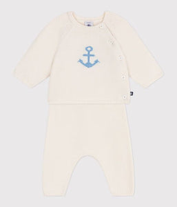 SS25 - A0CEW 07 WHITE 25% SALE NEWBORN OUTFITS SAILOR