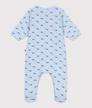 Load image into Gallery viewer, SS25 - A0CFL 01 BLUE BODYSUITS LONG SLEEVES NEWBORN SAILOR SPRING SUMMER 2025
