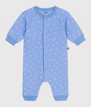 Load image into Gallery viewer, SS25 - A0CFU 01 BLUE WHITE NEWBORN ROMPERS SAILOR SPRING SUMMER 2025
