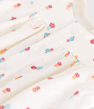 Load image into Gallery viewer, SS25 - A0CFY 01 WHITE MULTI FLORAL NEWBORN ROMPERS SPRING SUMMER 2025
