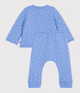 SS25 - A0CGZ 01 BLUE WHITE NEWBORN OUTFITS SAILOR SPRING SUMMER 2025