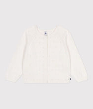 Load image into Gallery viewer, SS25 - A0CJN 01 WHITE CARDIGAN LONG SLEEVES SPRING SUMMER 2025
