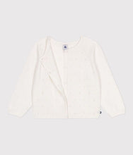 Load image into Gallery viewer, SS25 - A0CJN 01 WHITE CARDIGAN LONG SLEEVES SPRING SUMMER 2025
