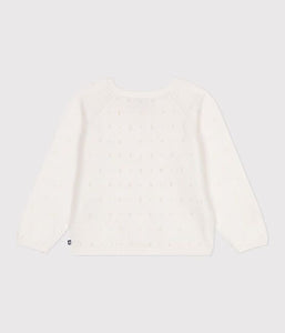 SS25 - A0CJN 01 WHITE 25% SALE CARDIGAN LONG SLEEVES SPRING SUMMER 2025