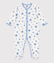 Load image into Gallery viewer, SS25 - A0CKJ 02 WHITE BLUE NEWBORN SPRING SUMMER 2025
