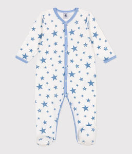 SS25 - A0CKJ 02 WHITE BLUE NEWBORN SPRING SUMMER 2025