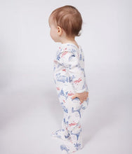 Load image into Gallery viewer, SS25 - A0CKP 01 WHITE MULTI NEWBORN PARISIAN ROMPERS SPRING SUMMER 2025
