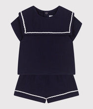 Load image into Gallery viewer, SS25 - A0CKW 01 NAVY 25% SALE OUTFITS SAILOR SHORTS SPRING SUMMER 2025
