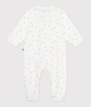 Load image into Gallery viewer, SS25 - A0CL0 03 WHITE BLUE BODYSUITS NEWBORN SPRING SUMMER 2025
