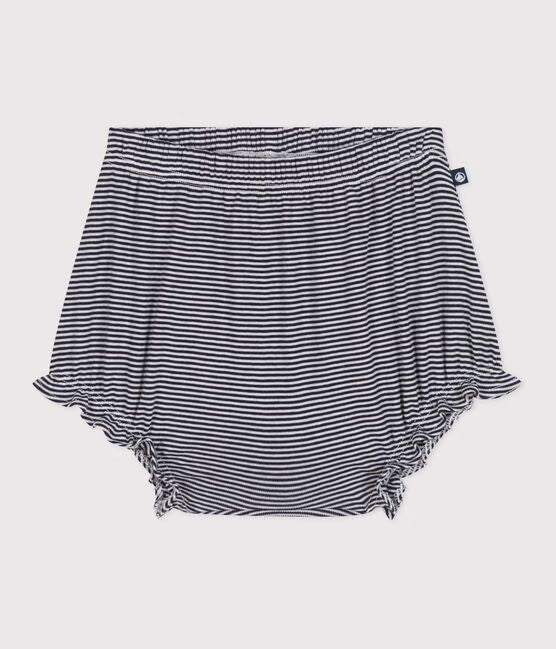 SS25 - A0CL4 01 NAVY WHITE ACCESSORIES SHORTS SPRING SUMMER 2025 STRIPES