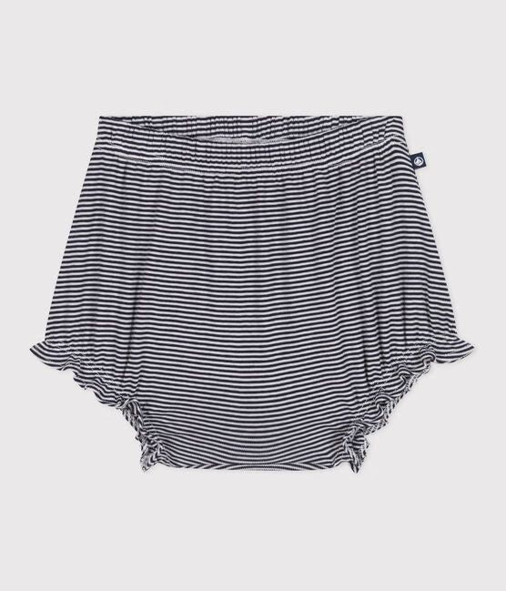 SS25 - A0CL4 01 NAVY WHITE ACCESSORIES SHORTS SPRING SUMMER 2025 STRIPES