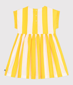 SS25 - A0CN3 01 YELLOW WHITE 25% SALE DRESSES SPRING SUMMER 2025 STRIPES