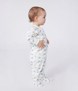 SS25 - A0CN7 01 WHITE MULTI BODYSUITS NEWBORN SPRING SUMMER 2025