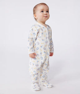 SS25 - A0CNA 01 WHITE MULTI NEWBORN OUTFITS PYJAMAS SPRING SUMMER 2025