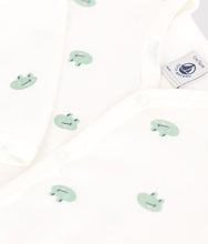 Load image into Gallery viewer, SS25 - A0CNB 01 WHITE MULTI LONG SLEEVES NEWBORN SPRING SUMMER 2025
