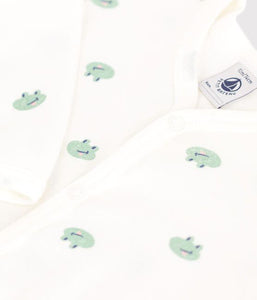 SS25 - A0CNB 01 WHITE MULTI LONG SLEEVES NEWBORN SPRING SUMMER 2025