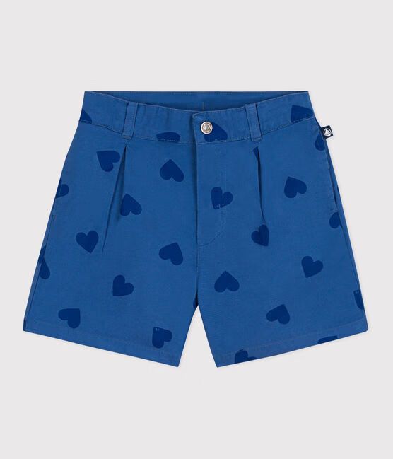 SS25 - A0CNL 02 BLUE 25% SALE HEARTS SHORTS SPRING SUMMER 2025