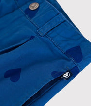 Load image into Gallery viewer, SS25 - A0CNL 02 BLUE 25% SALE HEARTS SHORTS SPRING SUMMER 2025
