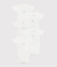 Load image into Gallery viewer, SS25 - A0CNP 00 WHITE BODYSUITS NEWBORN PERMANENTS SPRING SUMMER 2025
