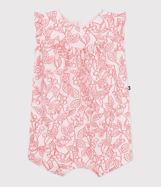 SS25 - A0CO3 01 PINK 25% SALE OUTFITS OVERALL SHORT ROMPERS SPRING SUMMER 2025