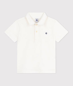 SS25 - A0COD 01 WHITE POLO SPRING SUMMER 2025 TSHIRTS