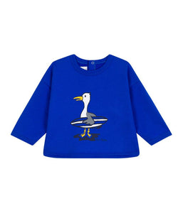 SS25 - A0COM 05 BLUE LONG SLEEVES SAILOR SPRING SUMMER 2025 TEE