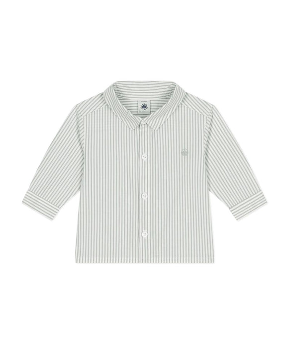 SS25 - A0CP9 09 GREEN WHITE 25% SALE LONG SLEEVES SPRING SUMMER 2025 STRIPES TOP
