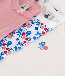 SS25 - A0CQI 00 MULTI BODYSUITS FLORAL NEWBORN SPRING SUMMER 2025