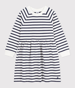SS25 - A0CRC 01 WHITE NAVY 25% SALE DRESSES LONG SLEEVES SPRING SUMMER 2025 STRIPES