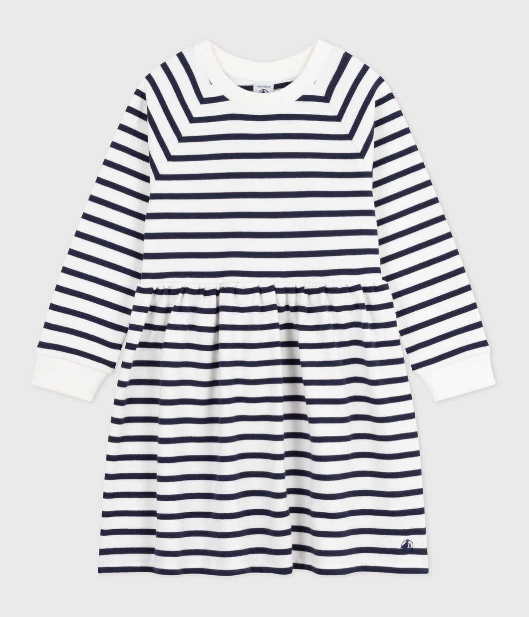 SS25 - A0CRC 01 WHITE NAVY 25% SALE DRESSES LONG SLEEVES SPRING SUMMER 2025 STRIPES
