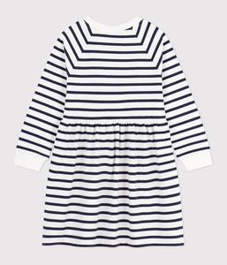 SS25 - A0CRC 01 WHITE NAVY 25% SALE DRESSES LONG SLEEVES SPRING SUMMER 2025 STRIPES