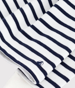 SS25 - A0CRC 01 WHITE NAVY DRESSES LONG SLEEVES SPRING SUMMER 2025 STRIPES