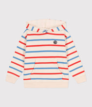 Load image into Gallery viewer, SS25 - A0CRN 01 CREAM MULTI 25% SALE HOODIE LONG SLEEVES SPRING SUMMER 2025 STRIPES SWEATSHIRT
