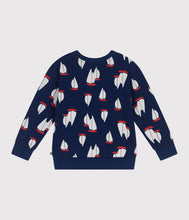 Load image into Gallery viewer, SS25 - A0CRR 01 NAVY MULTI 25% SALE LONG SLEEVES SAILOR SPRING SUMMER 2025 SWEATSHIRT
