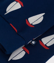 Load image into Gallery viewer, SS25 - A0CRR 01 NAVY MULTI 25% SALE LONG SLEEVES SAILOR SPRING SUMMER 2025 SWEATSHIRT
