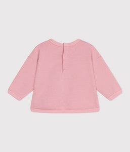 SS25 - A0CRW 01 PINK HEARTS LONG SLEEVES SPRING SUMMER 2025 SWEATSHIRTS TOP