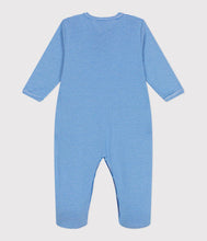 Load image into Gallery viewer, SS25 - A0CS1 01 BLUE WHITE LONG SLEEVES NEWBORN SPRING SUMMER 2025 STRIPES
