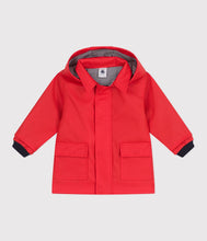 Load image into Gallery viewer, SS25 - A0CS3 01 RED ORANGE PERMANENTS RAINCOAT SAILOR SPRING SUMMER 2025
