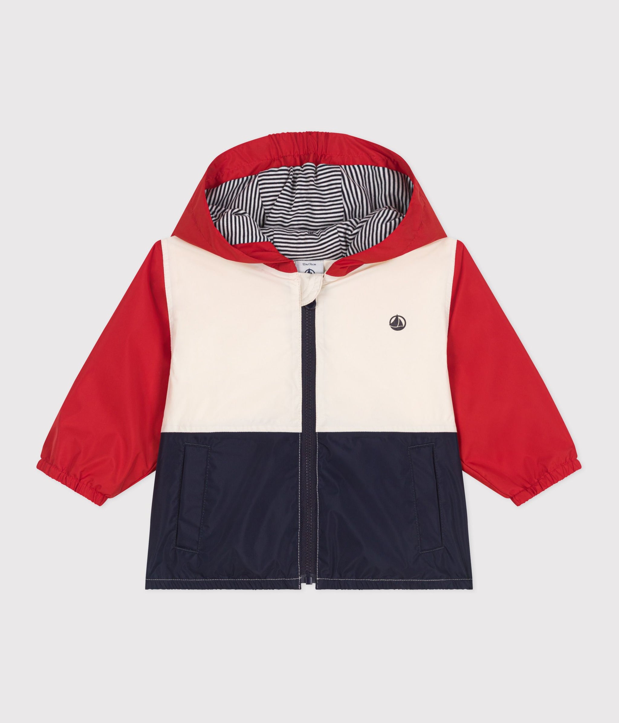 AW25 - A0CTM 07 RED NAVY WHT FALL WINTER 2025/26 JACKET