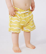 Load image into Gallery viewer, SS25 - A0CU0 01 YELLOW WHITE SAILOR SPRING SUMMER 2025 SWIMWEAR
