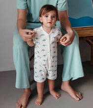 Load image into Gallery viewer, SS25 - A0CU4 03 WHITE MULTI 25% SALE NEWBORN ROMPERS SPRING SUMMER 2025
